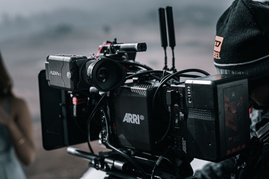 High-end cinema camera used for wedding and event videography